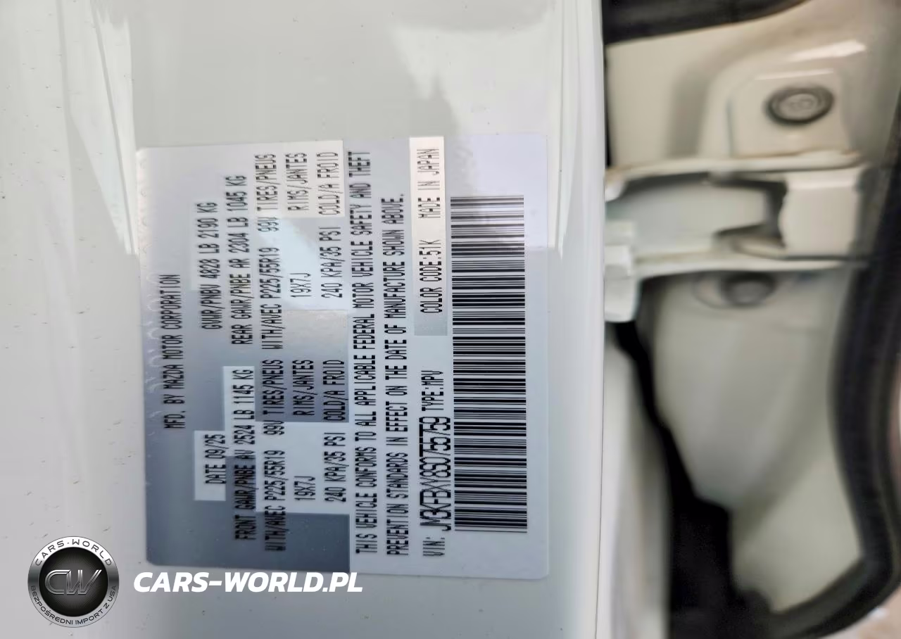 2025 Mazda Cx-5 Signature VIN:JM3KFBXY8S0755759 - 13