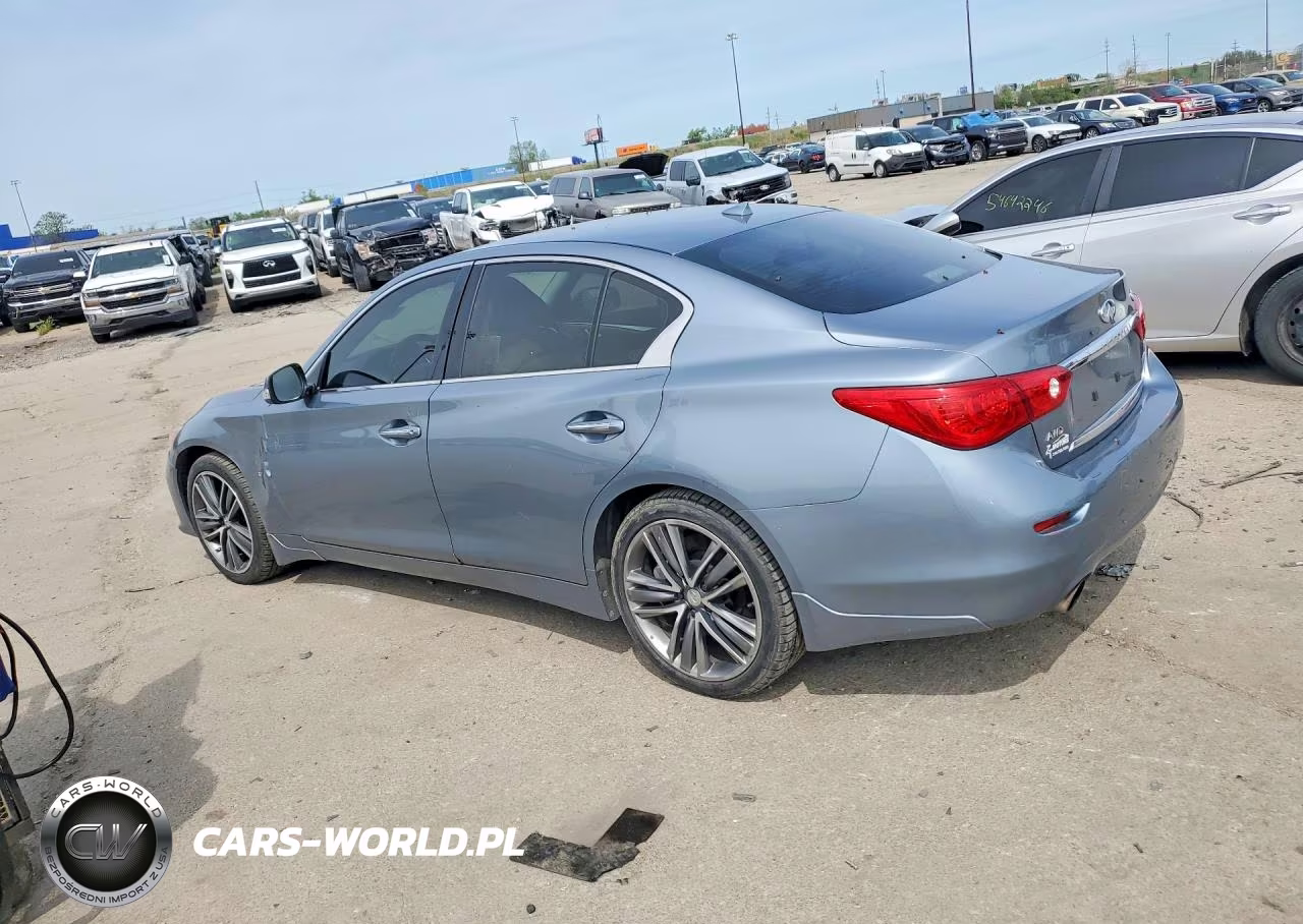 2014 Infiniti Q50 Sport VIN:JN1BV7AR3EM692886 - 2