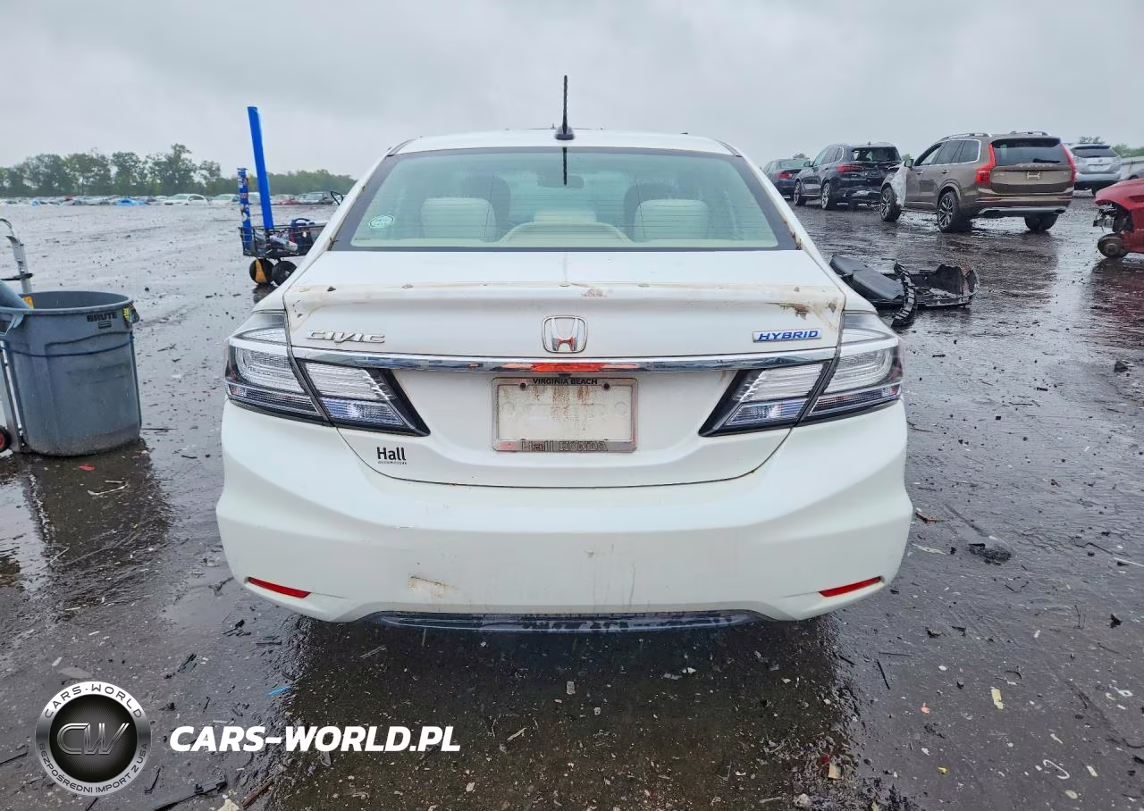 2013 Honda Civic Hybrid VIN:19XFB4F26DE001798 - 6