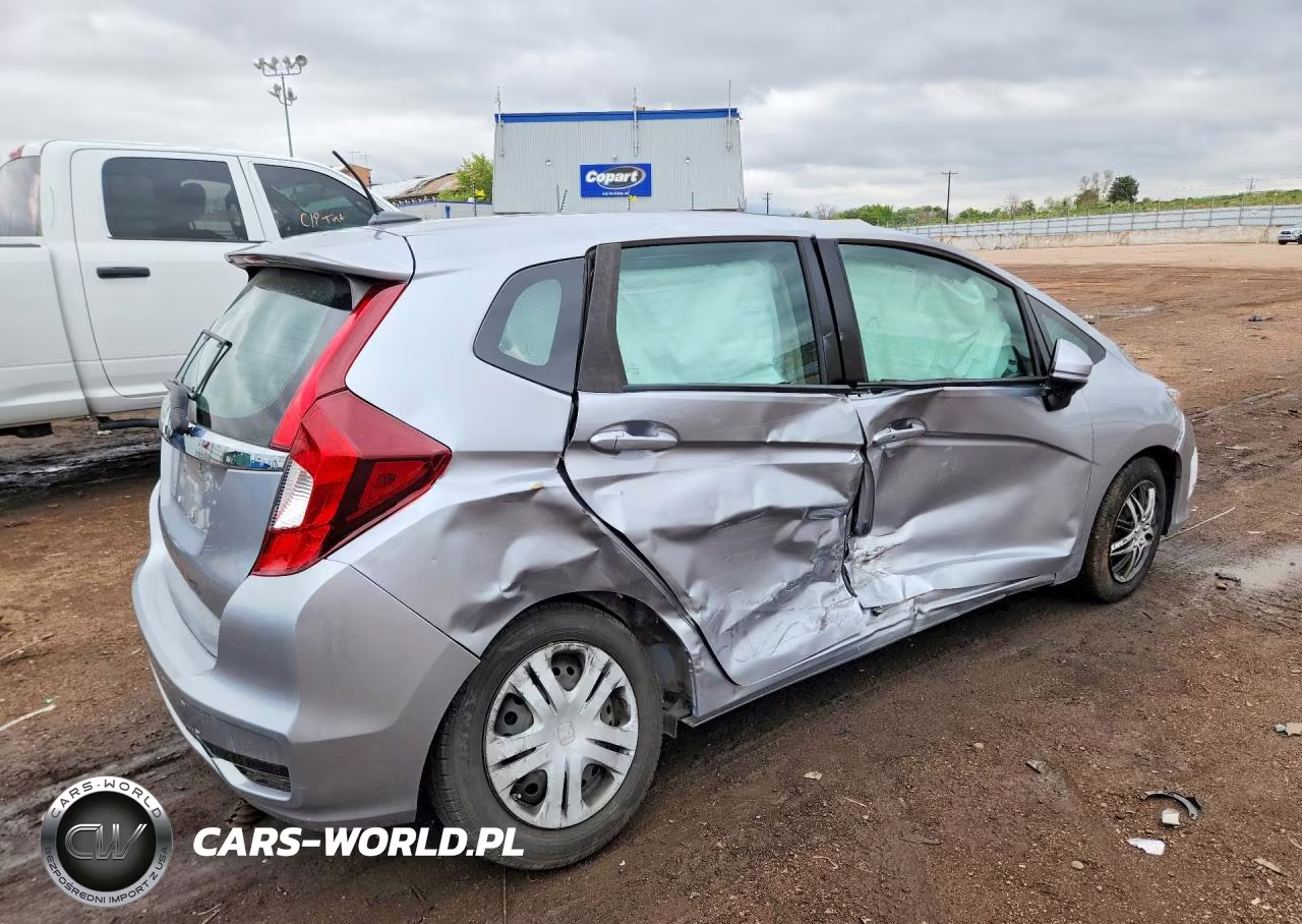 2019 Honda Fit Ex VIN:3HGGK5H8XKM753309 - 3