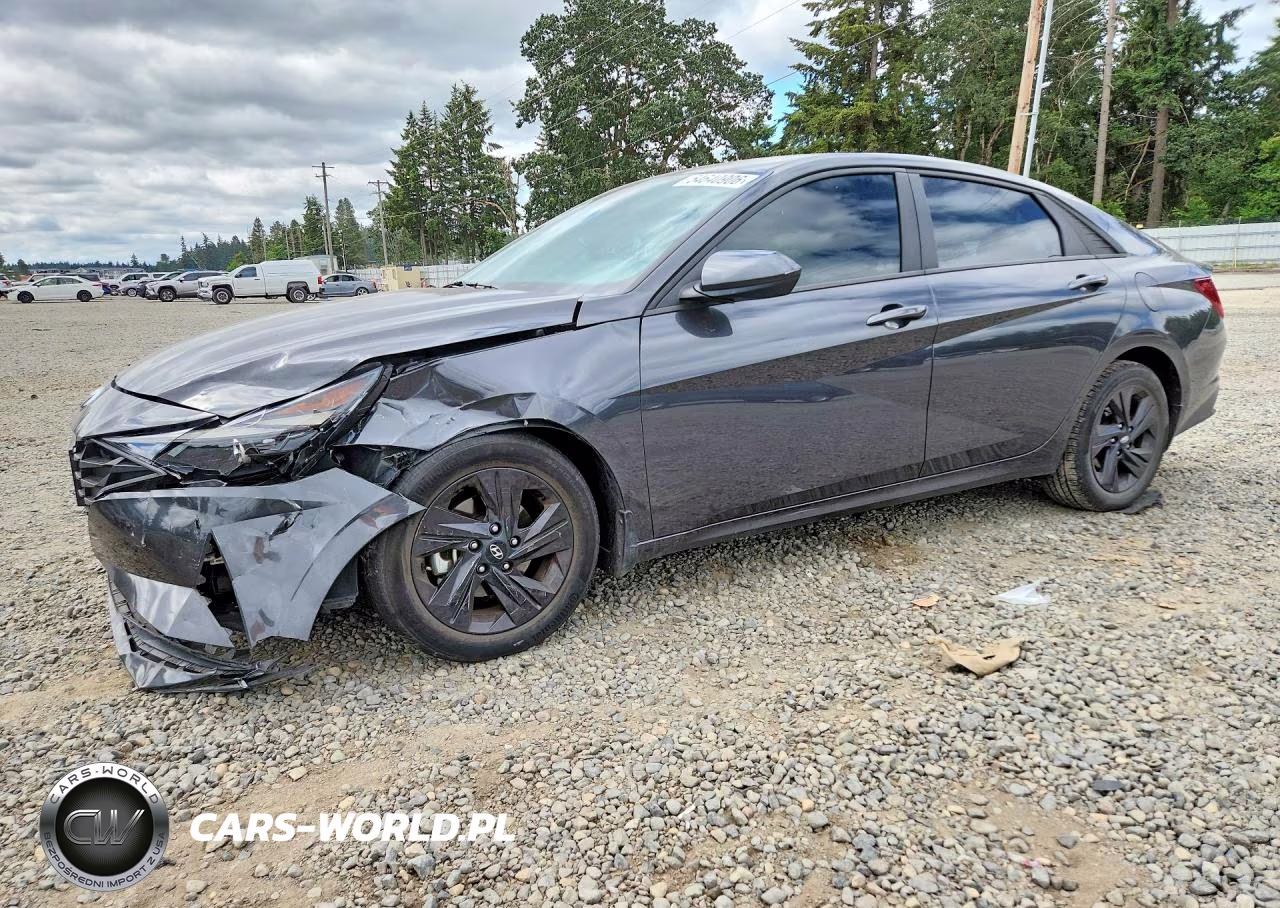 2022 Hyundai Elantra Sel VIN:5NPLS4AG1NH084947 - 1
