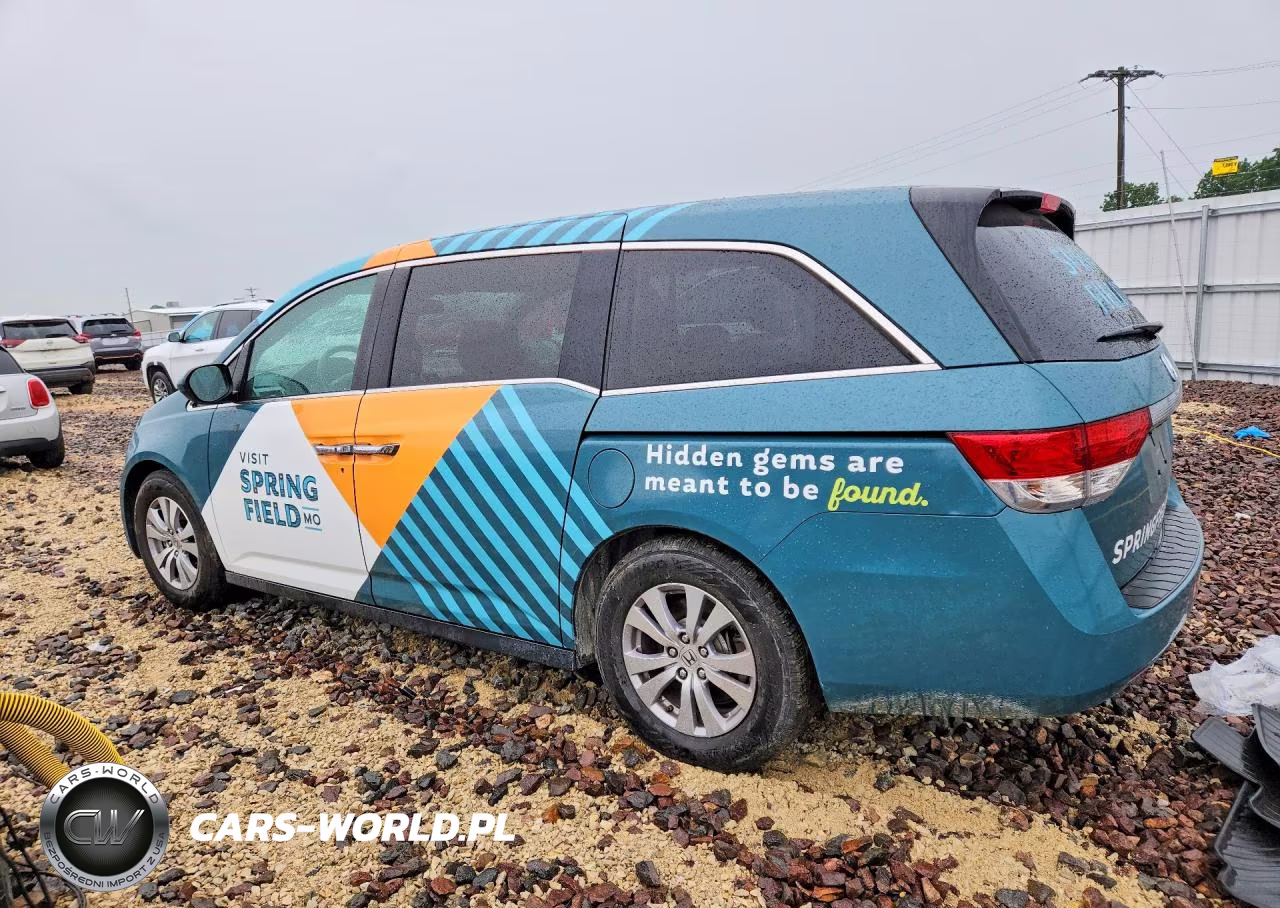 2015 Honda Odyssey Exl VIN:5FNRL5H66FB041313 - 2