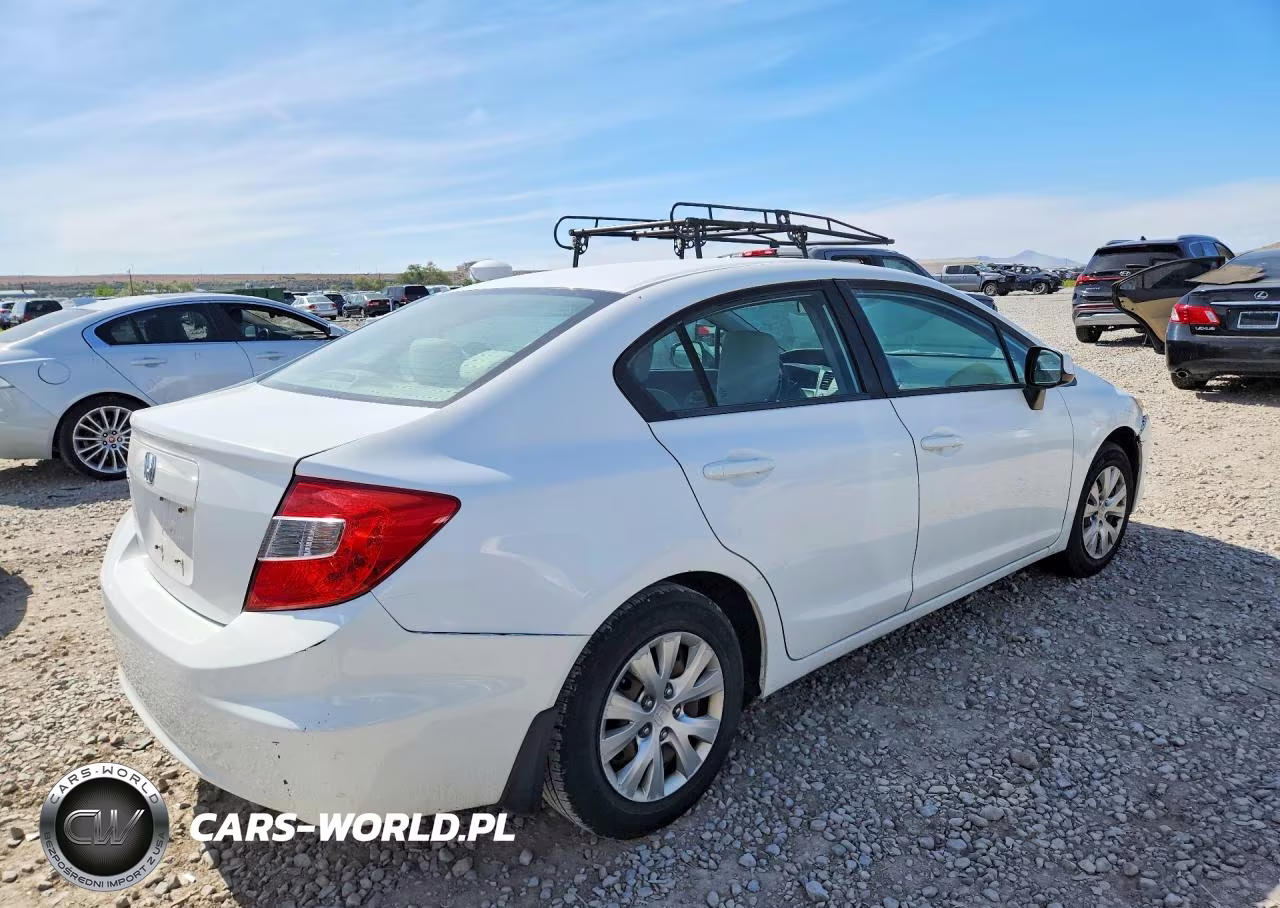 2012 Honda Civic Lx VIN:2HGFB2F53CH567551 - 3