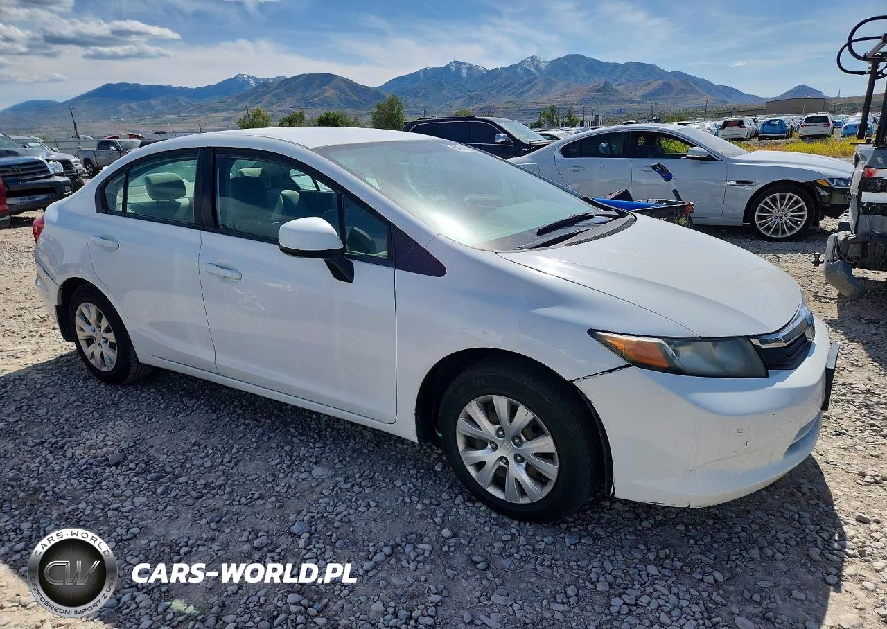 2012 Honda Civic Lx VIN:2HGFB2F53CH567551 - 4