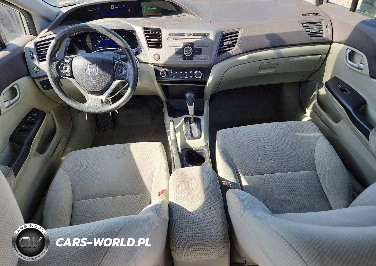 2012 Honda Civic Lx VIN:2HGFB2F53CH567551 - 8