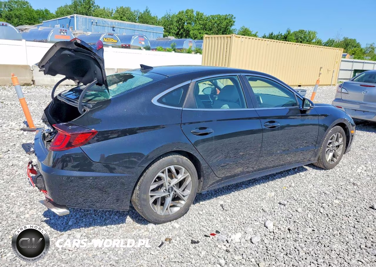 2020 Hyundai Sonata Sel VIN:5NPEL4JA4LH004572 - 3