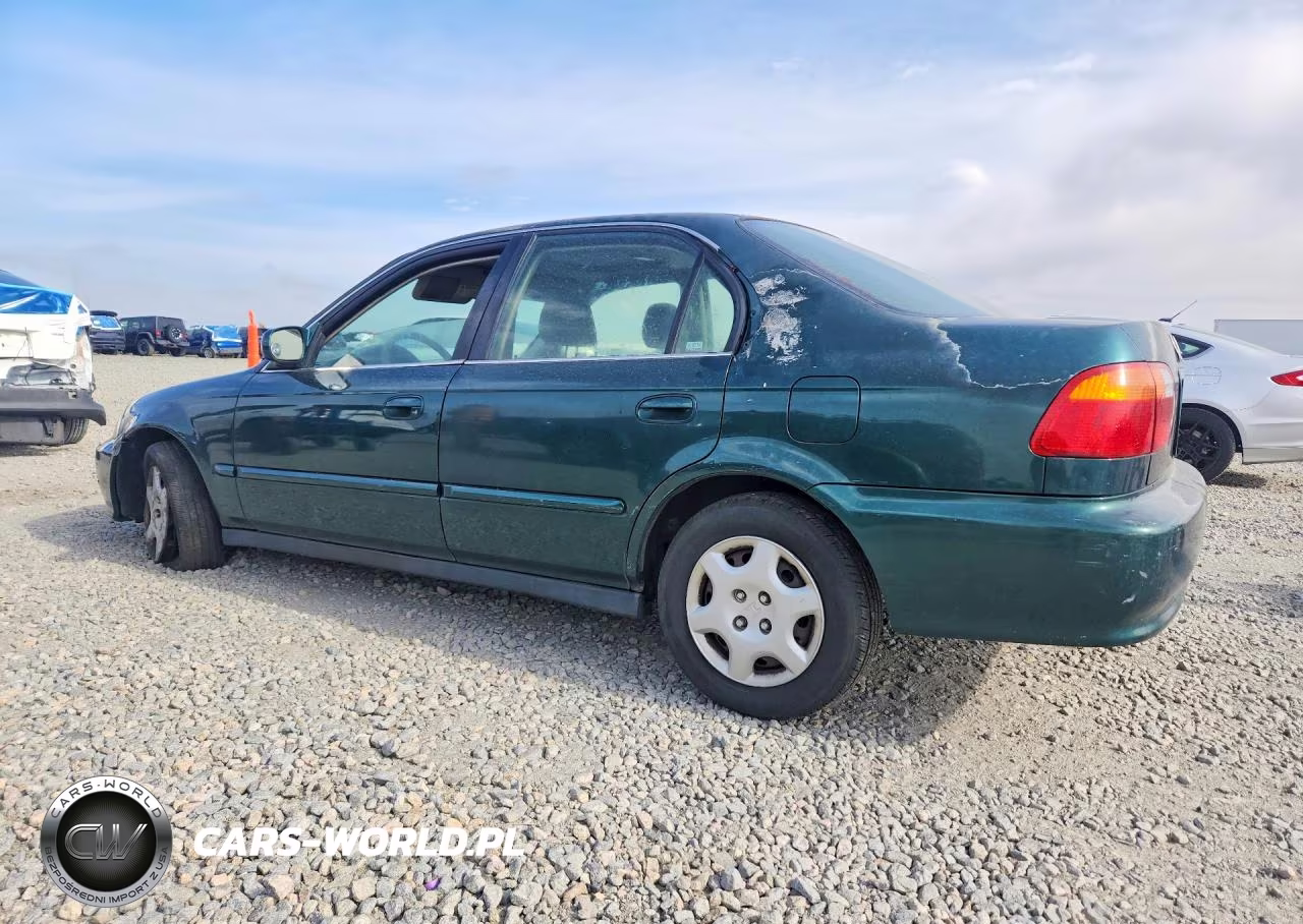 2000 Honda Civic Ex VIN:JHMEJ8643YS000651 - 2