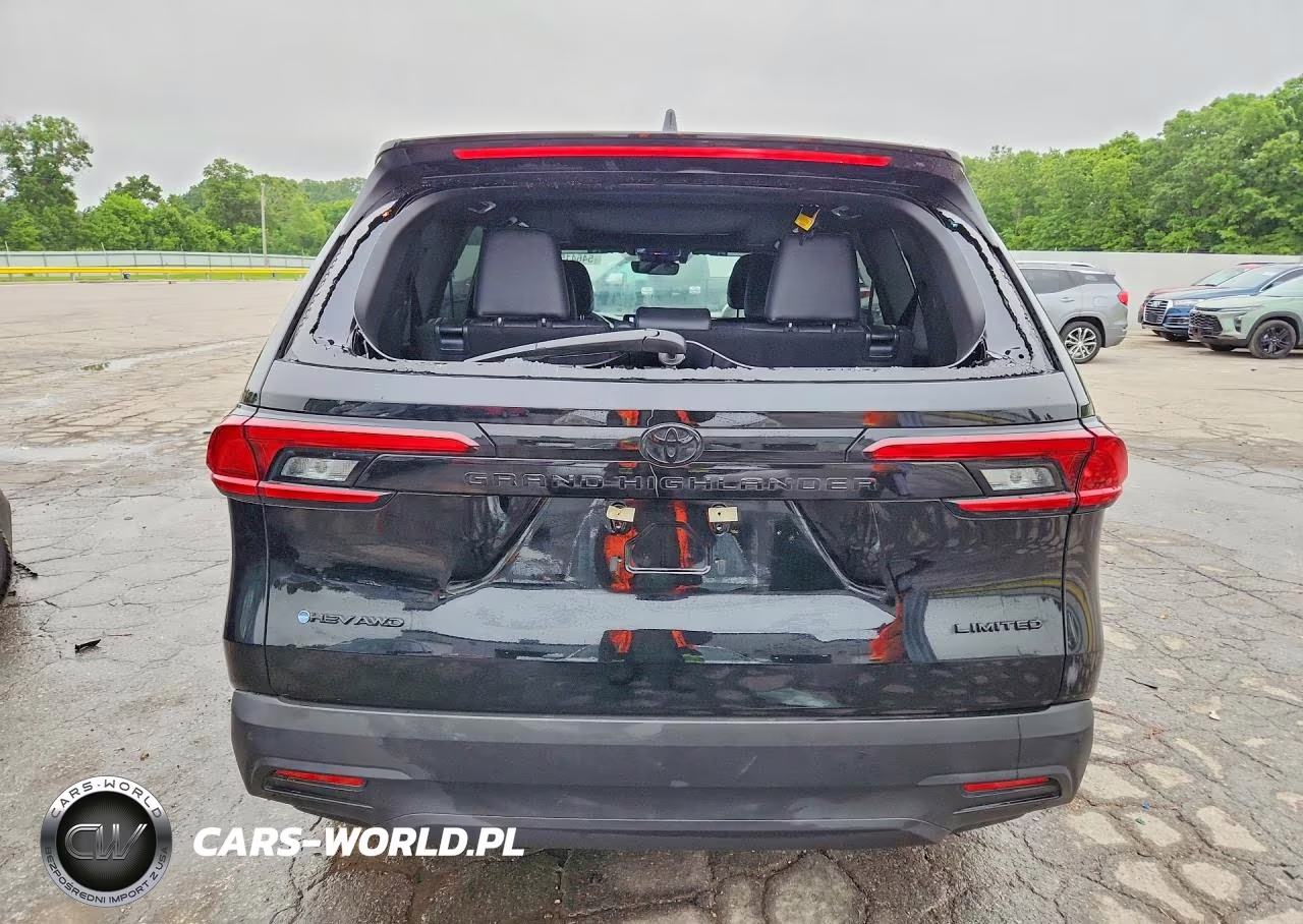 2025 Toyota Grand Highlander Hybrid Nightshade VIN:5TDACAB5XSS042282 - 6