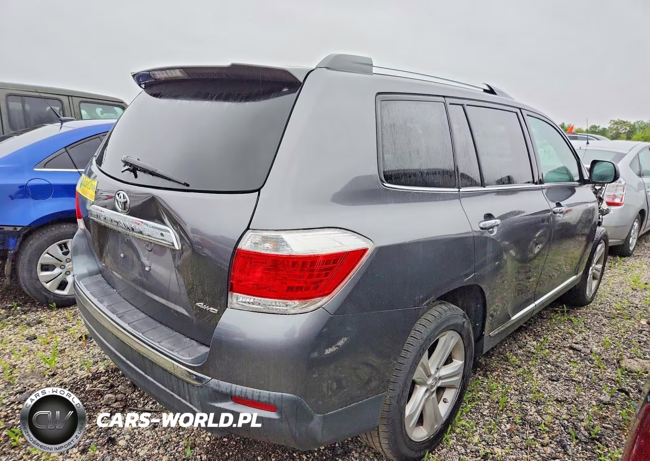 2012 Toyota Highlander Limited VIN:5TDDK3EH8CS117094 - 3