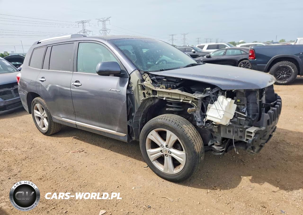2012 Toyota Highlander Limited VIN:5TDDK3EH8CS117094 - 4