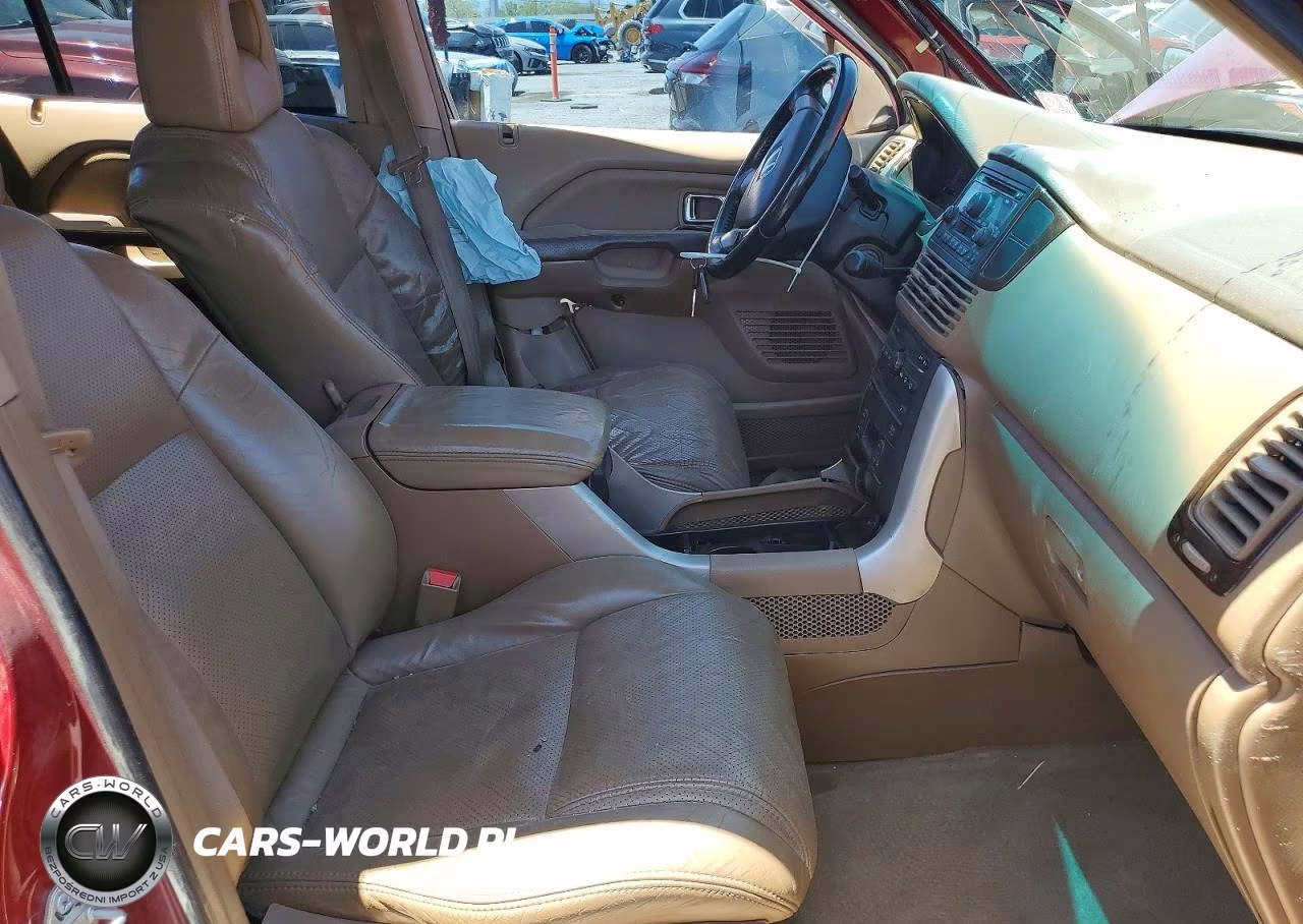 2004 Honda Pilot Exl VIN:2HKYF18624H598763 - 7