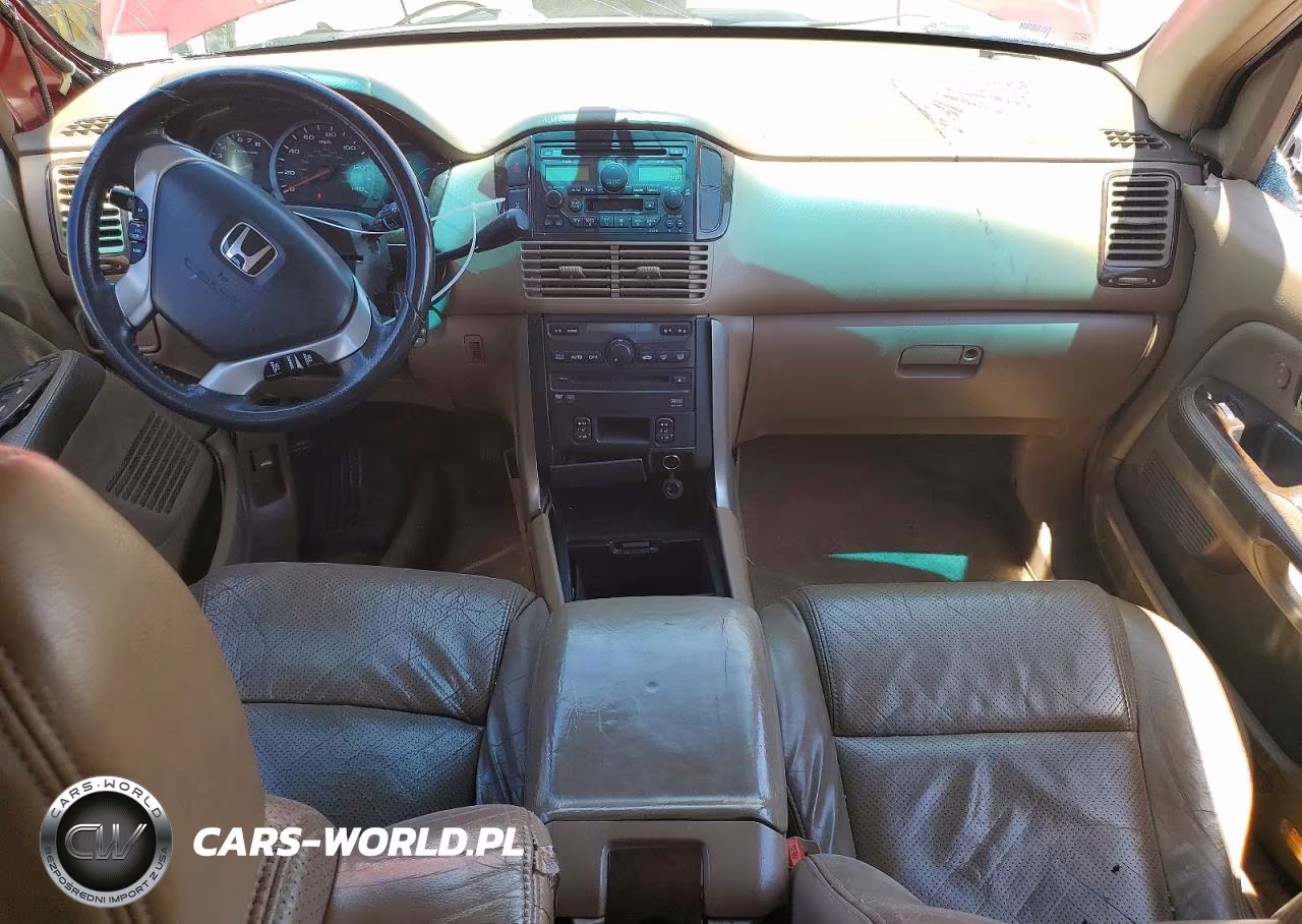 2004 Honda Pilot Exl VIN:2HKYF18624H598763 - 8