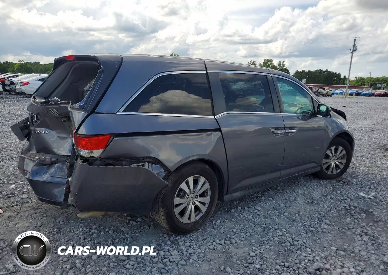 2015 Honda Odyssey Ex VIN:5FNRL5H49FB049906 - 3