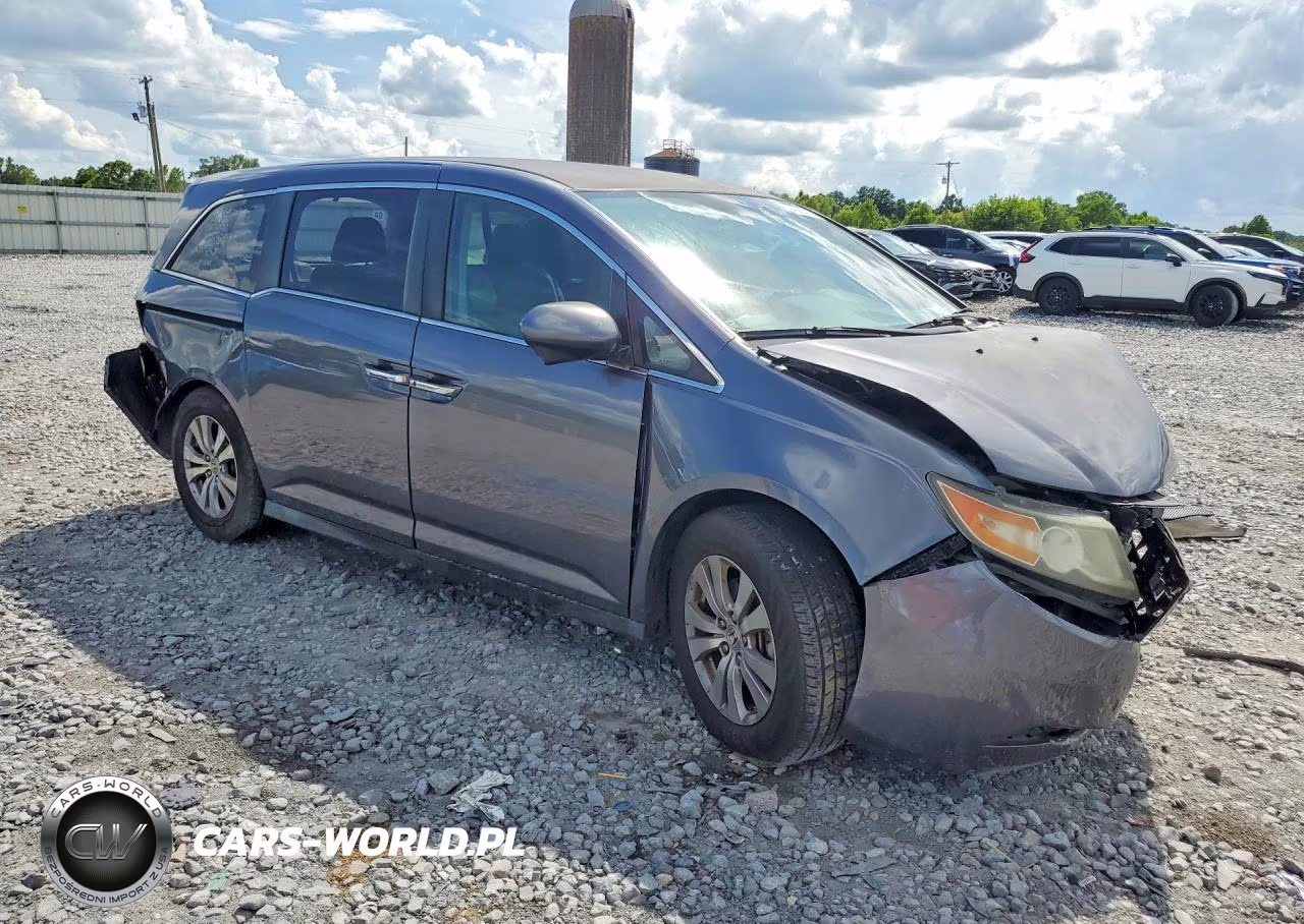 2015 Honda Odyssey Ex VIN:5FNRL5H49FB049906 - 4