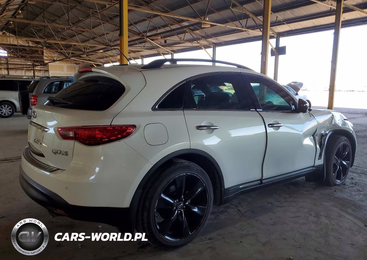 2016 Infiniti Qx70 Base VIN:JN8CS1MU7GM130097 - 3