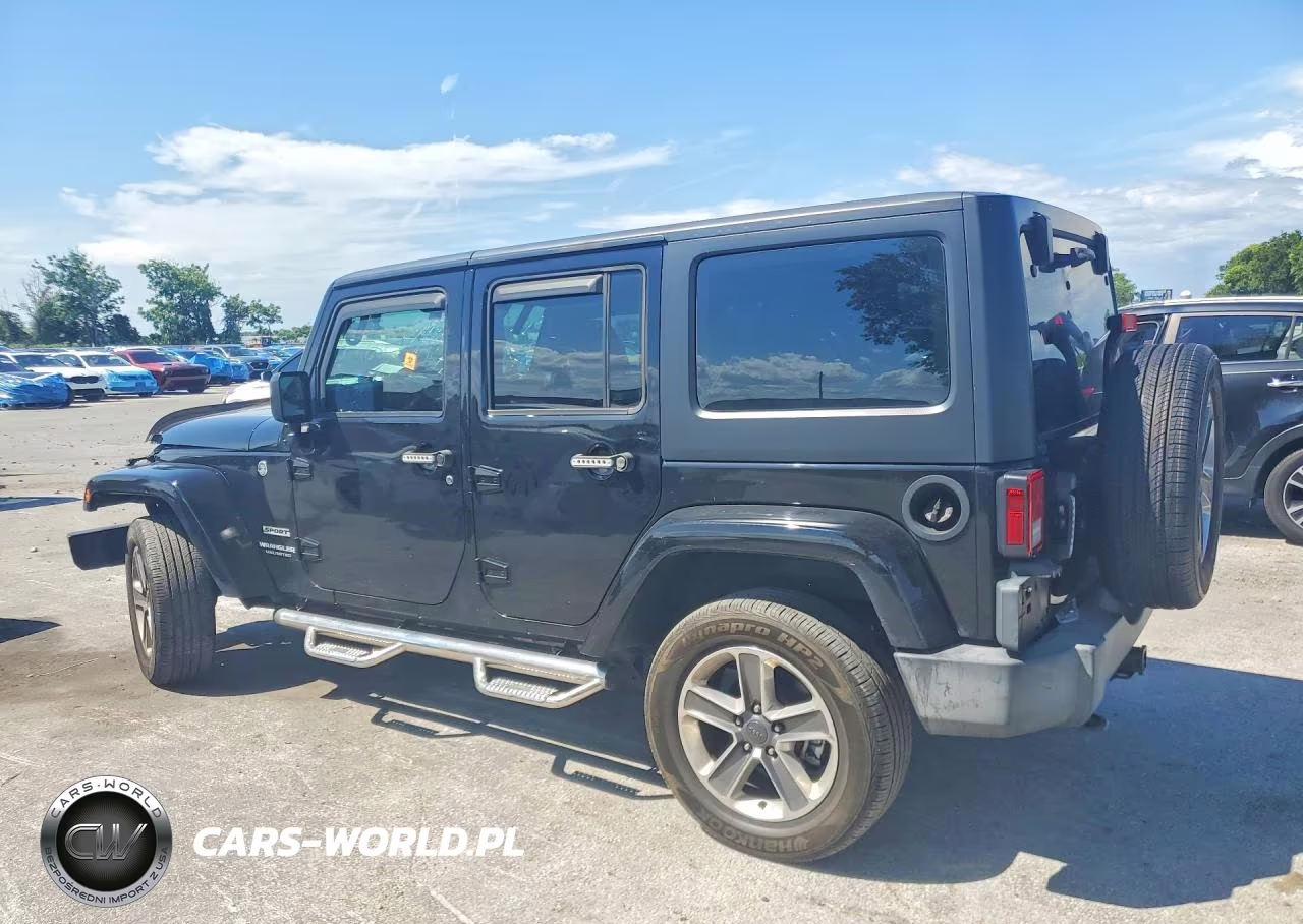 2017 Jeep Wrangler Unlimited Sport VIN:1C4BJWDG9HL581668 - 2