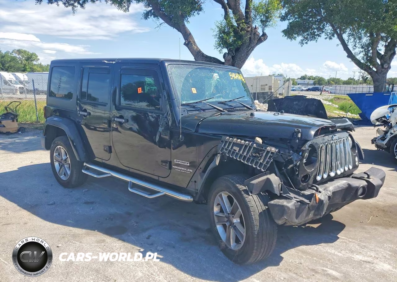 2017 Jeep Wrangler Unlimited Sport VIN:1C4BJWDG9HL581668 - 4
