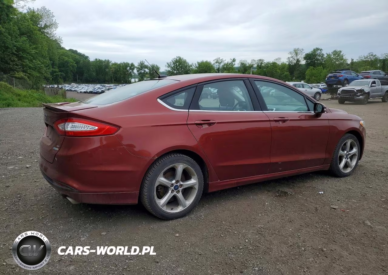 2014 Ford Fusion Se VIN:3FA6P0HD7ER195721 - 3