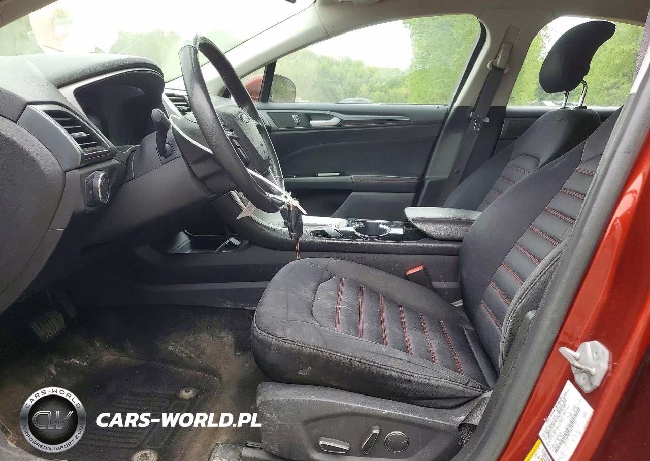 2014 Ford Fusion Se VIN:3FA6P0HD7ER195721 - 7