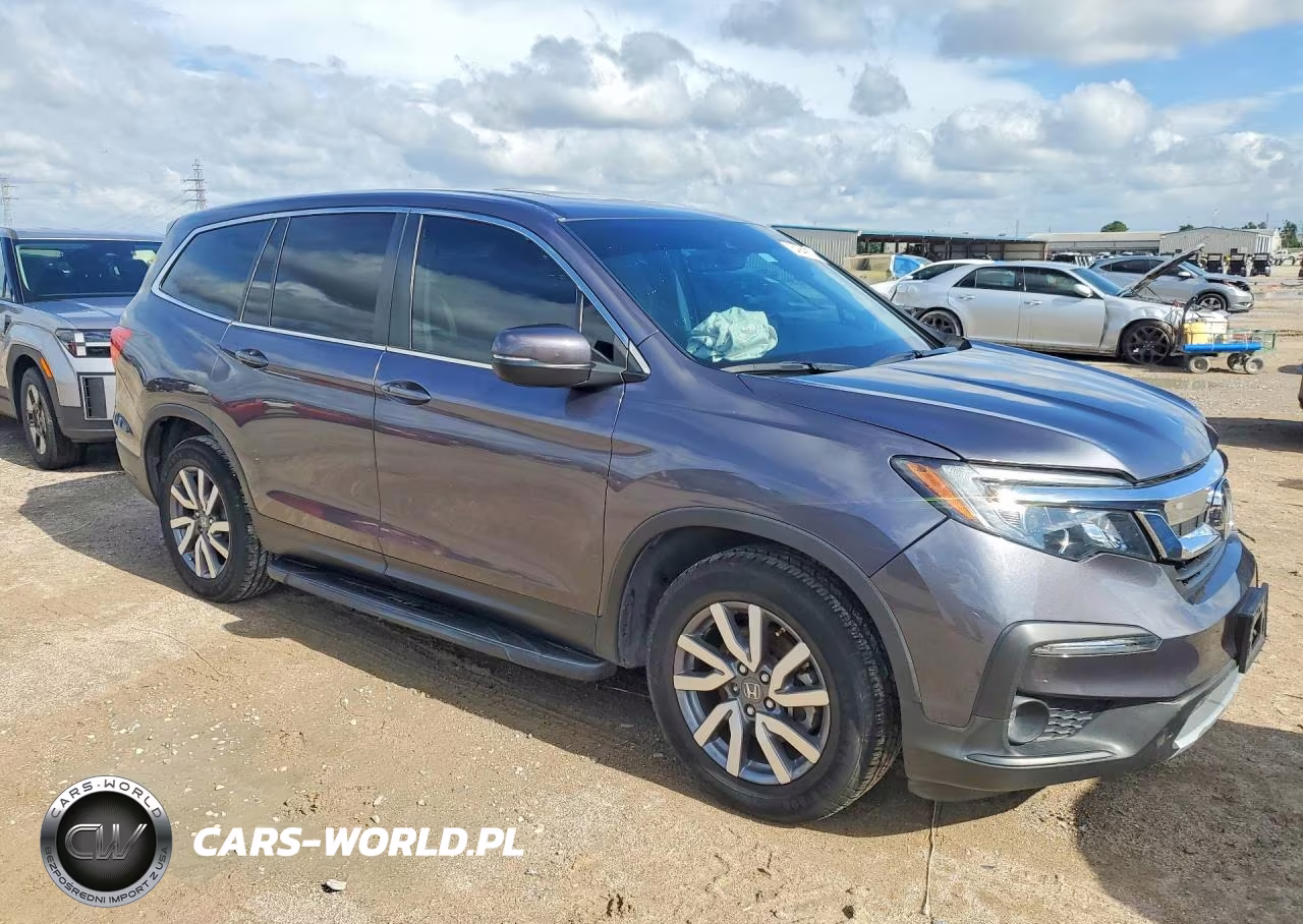 2021 Honda Pilot Exl VIN:5FNYF5H54MB045030 - 4