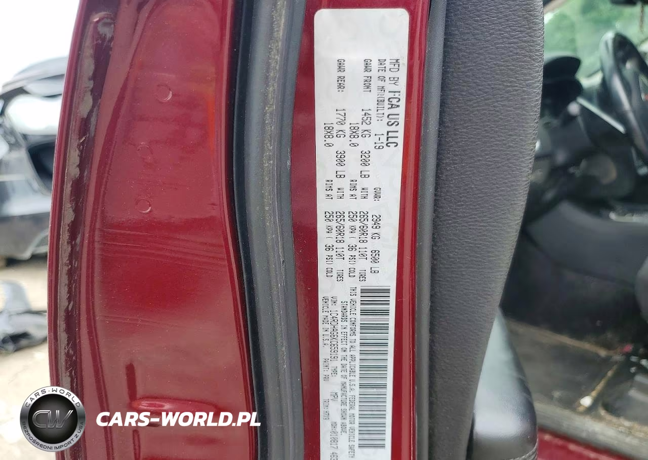 2019 Dodge Durango Sxt VIN:1C4RDHAG6KC659191 - 13