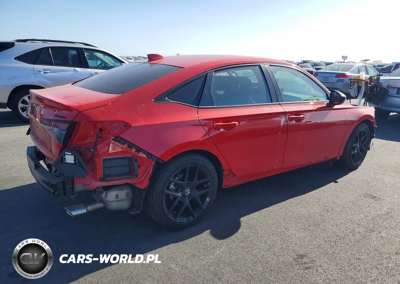2025 Honda Civic Sport VIN:2HGFE2F54SH576801 - 3