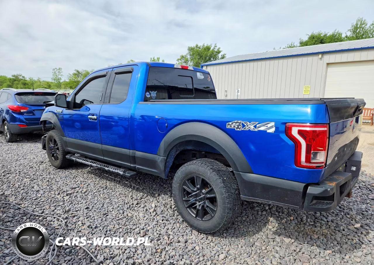 2017 Ford F150 Super Cab VIN:1FTFX1EF1HKC40232 - 2