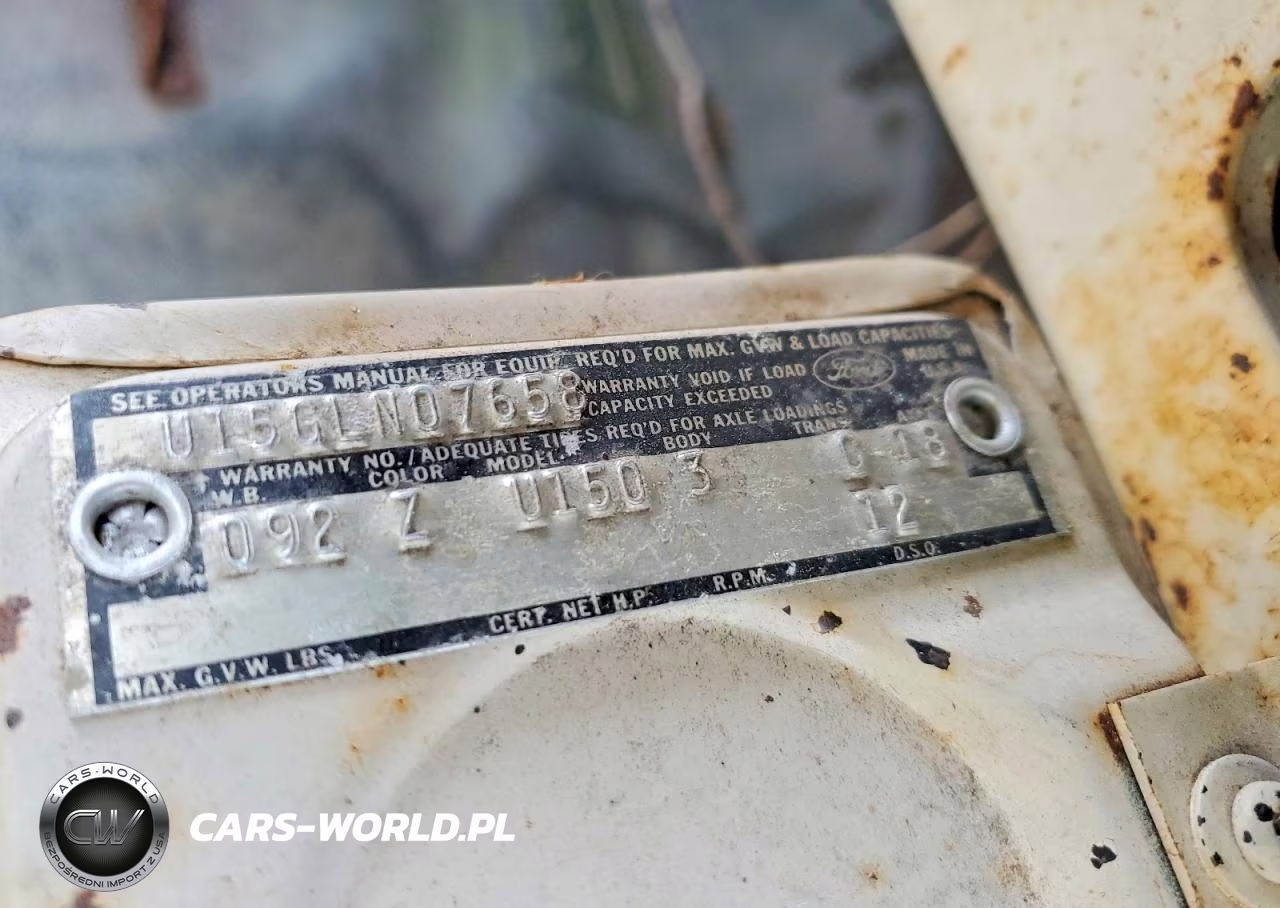 1972 Ford Bronco VIN:U15GLN07658 - 13