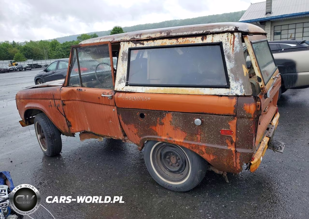 1972 Ford Bronco VIN:U15GLN07658 - 2
