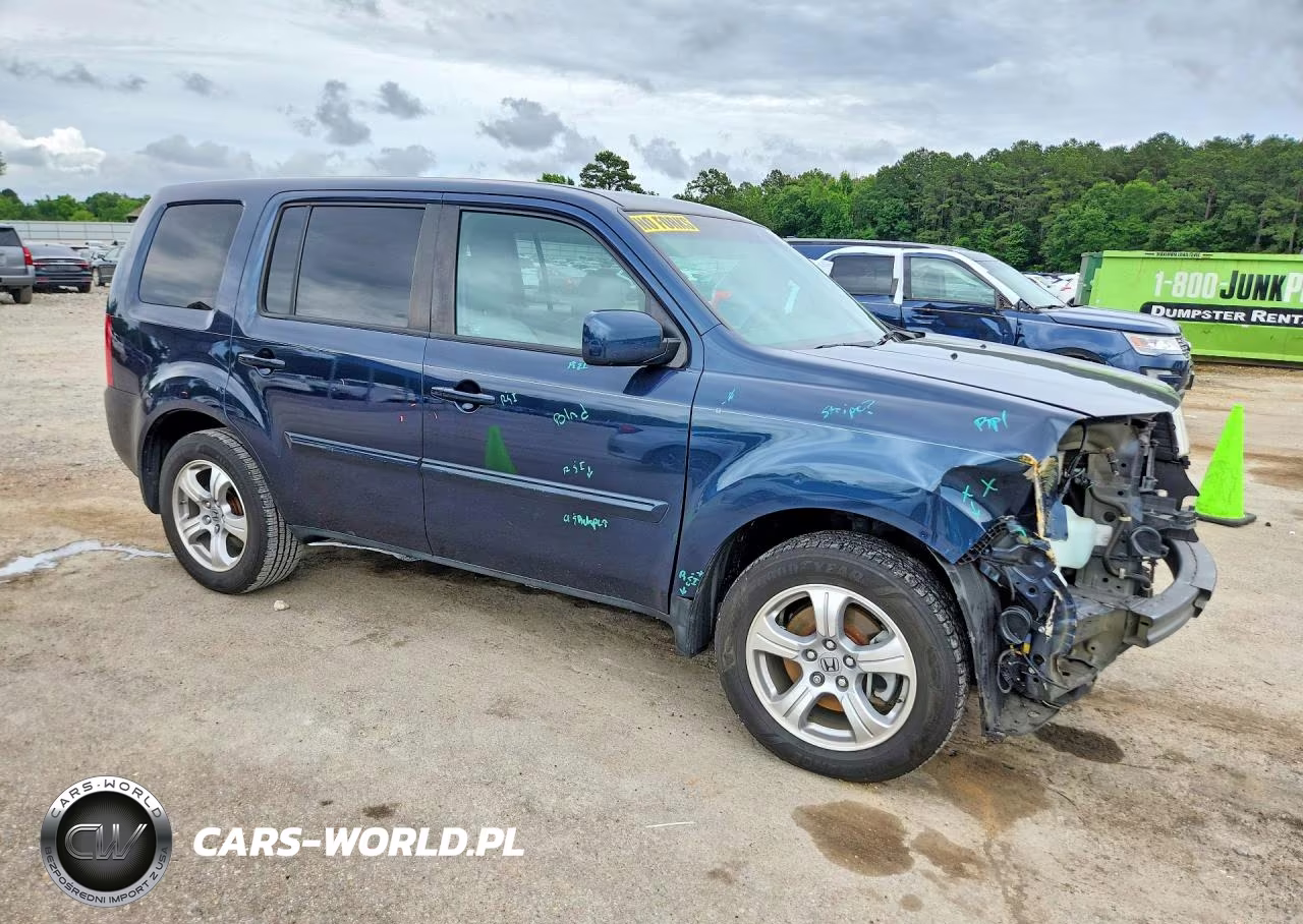 2012 Honda Pilot Ex VIN:5FNYF3H42CB007046 - 4