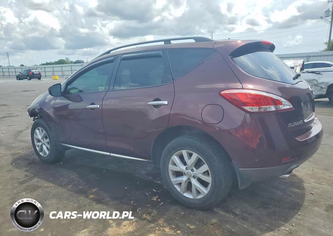 2013 Nissan Murano S VIN:JN8AZ1MU8DW200127 - 2