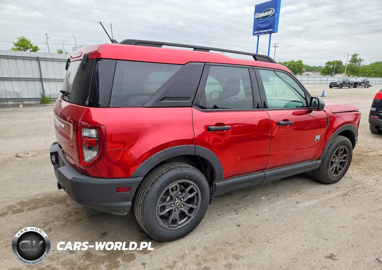 2021 Ford Bronco Sport Big Bend VIN:3FMCR9B60MRA32599 - 3