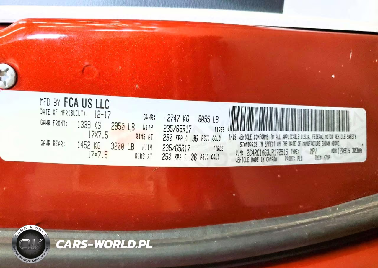 2018 Chrysler Pacifica L VIN:2C4RC1AG3JR172515 - 14