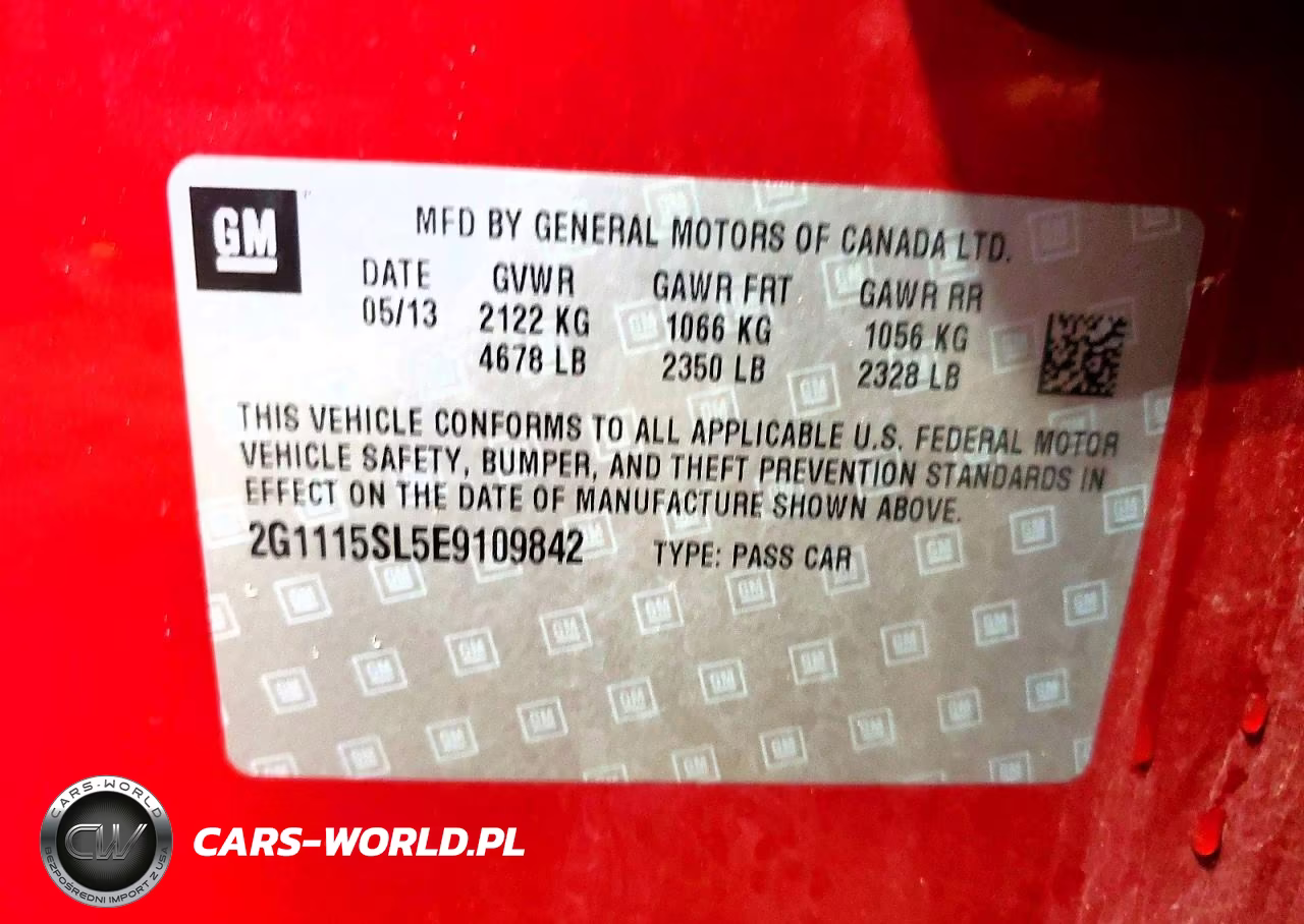 2014 Chevrolet Impala Lt VIN:2G1115SL5E9109842 - 12