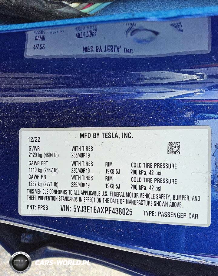 2023 Tesla Model 3 VIN:5YJ3E1EAXPF438025 - 12