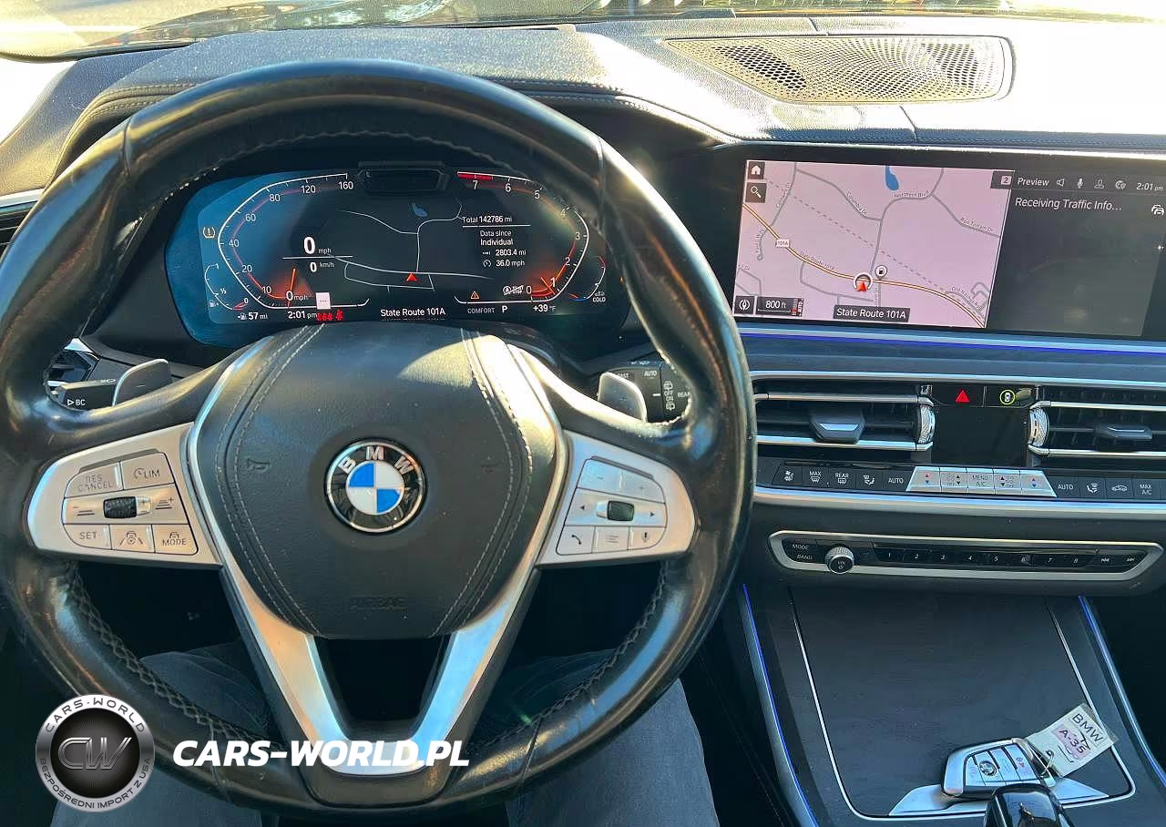 2020 BMW X7 xDrive40I VIN:5UXCW2C05L9B19506 - 7