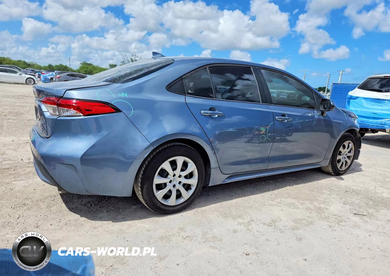2021 Toyota Corolla Le VIN:5YFEPMAE5MP153391 - 3