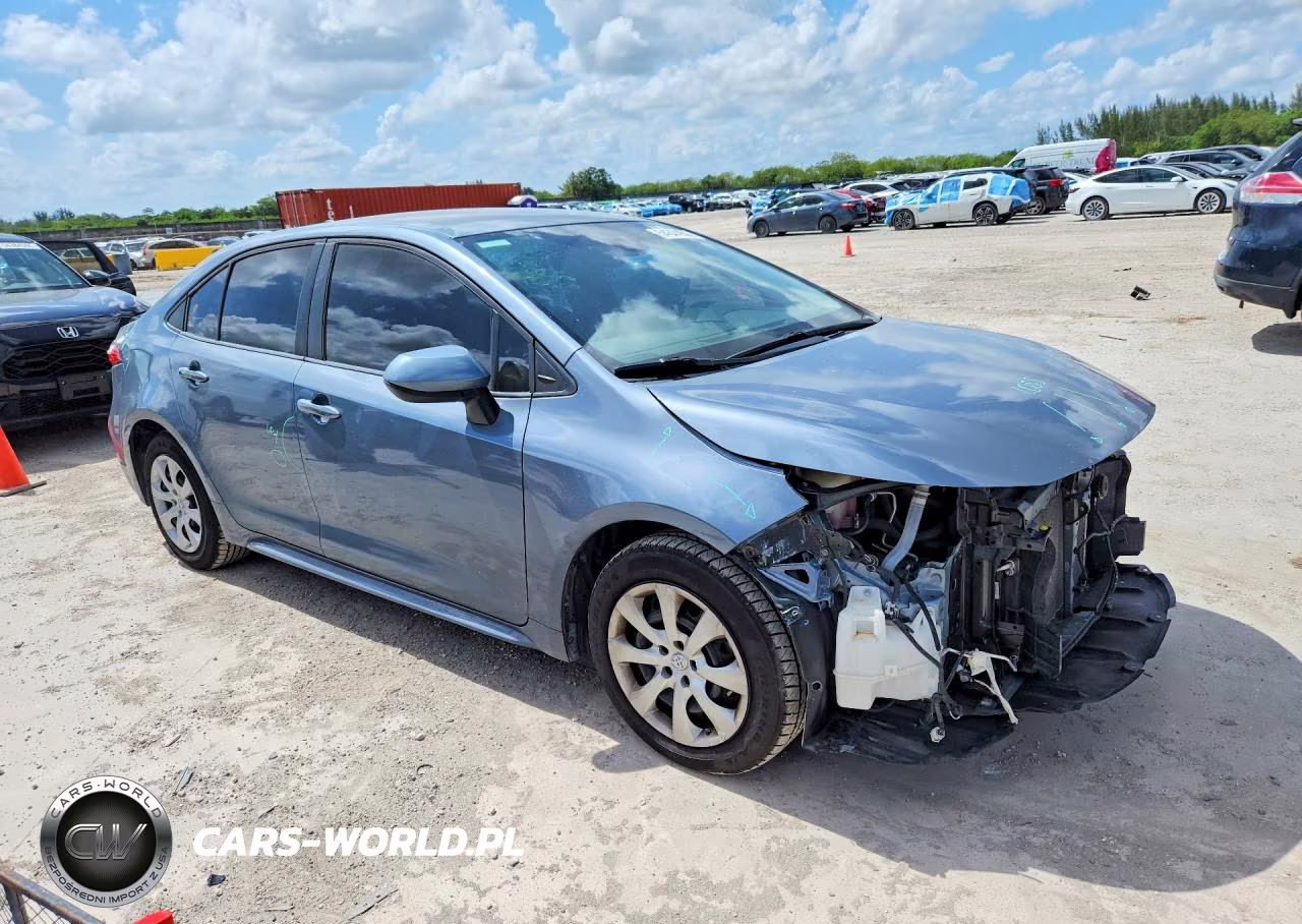 2021 Toyota Corolla Le VIN:5YFEPMAE5MP153391 - 4