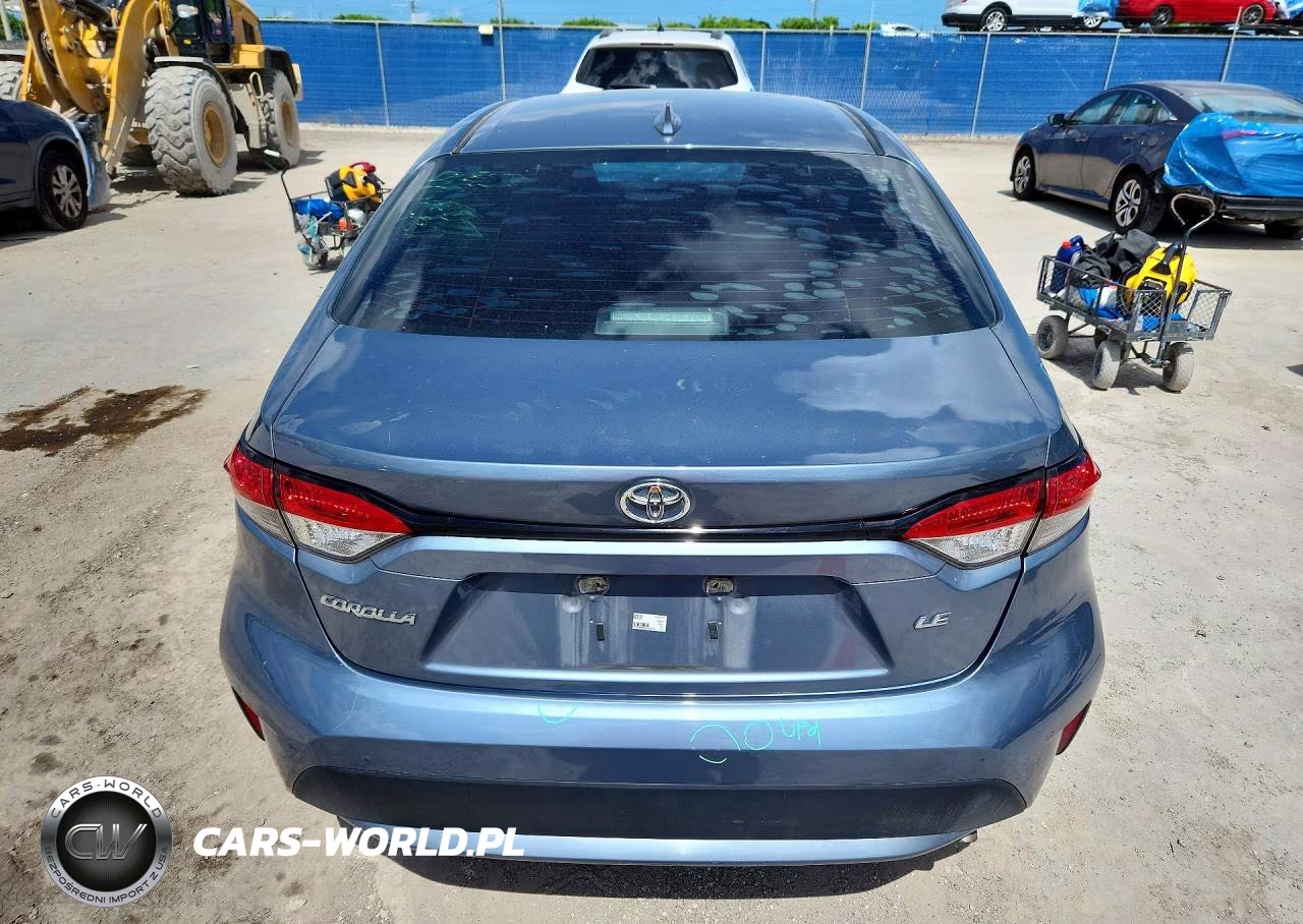 2021 Toyota Corolla Le VIN:5YFEPMAE5MP153391 - 6