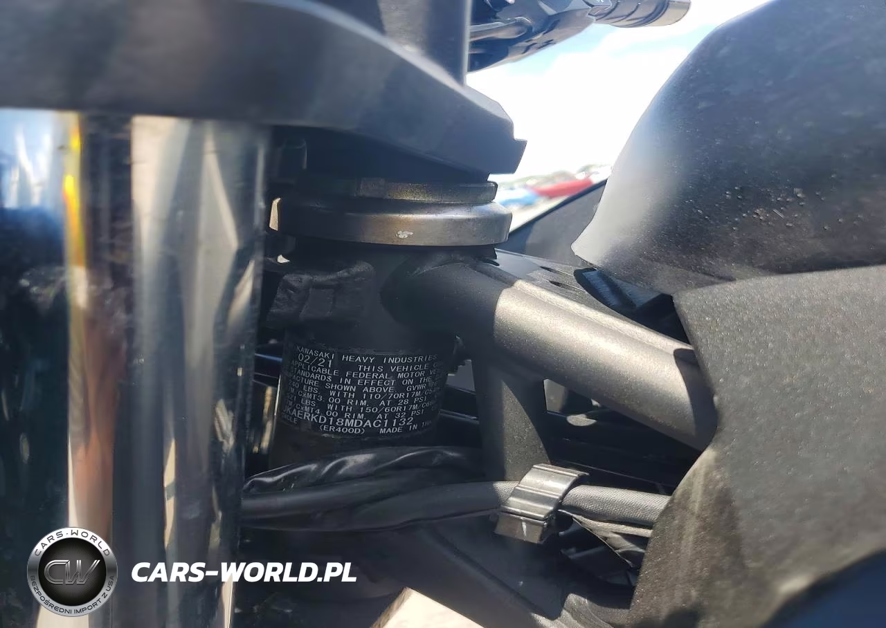 2021 Kawasaki Er400 D VIN:JKAERKD18MDAC1132 - 8