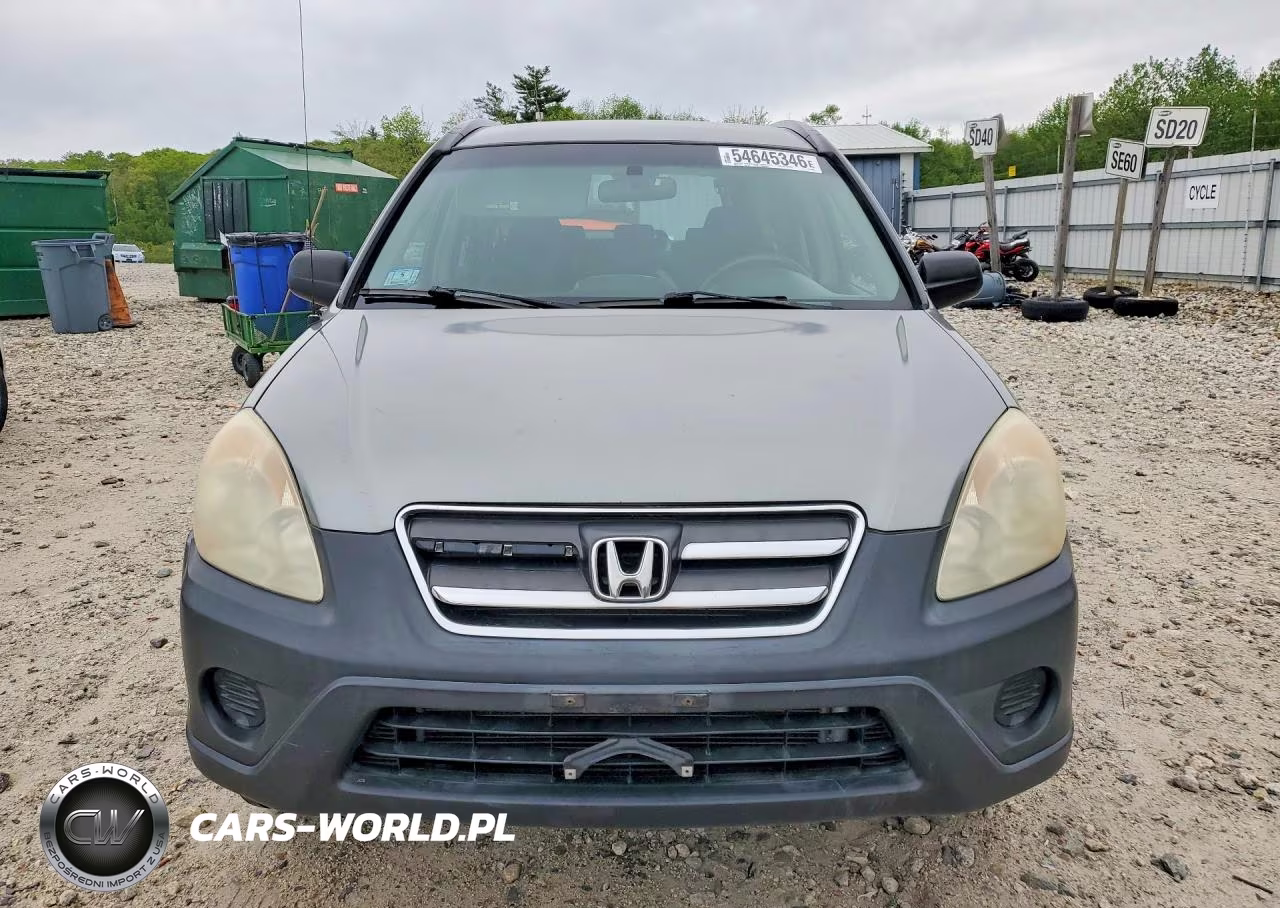 2005 Honda Cr-V Lx VIN:SHSRD78595U339295 - 5