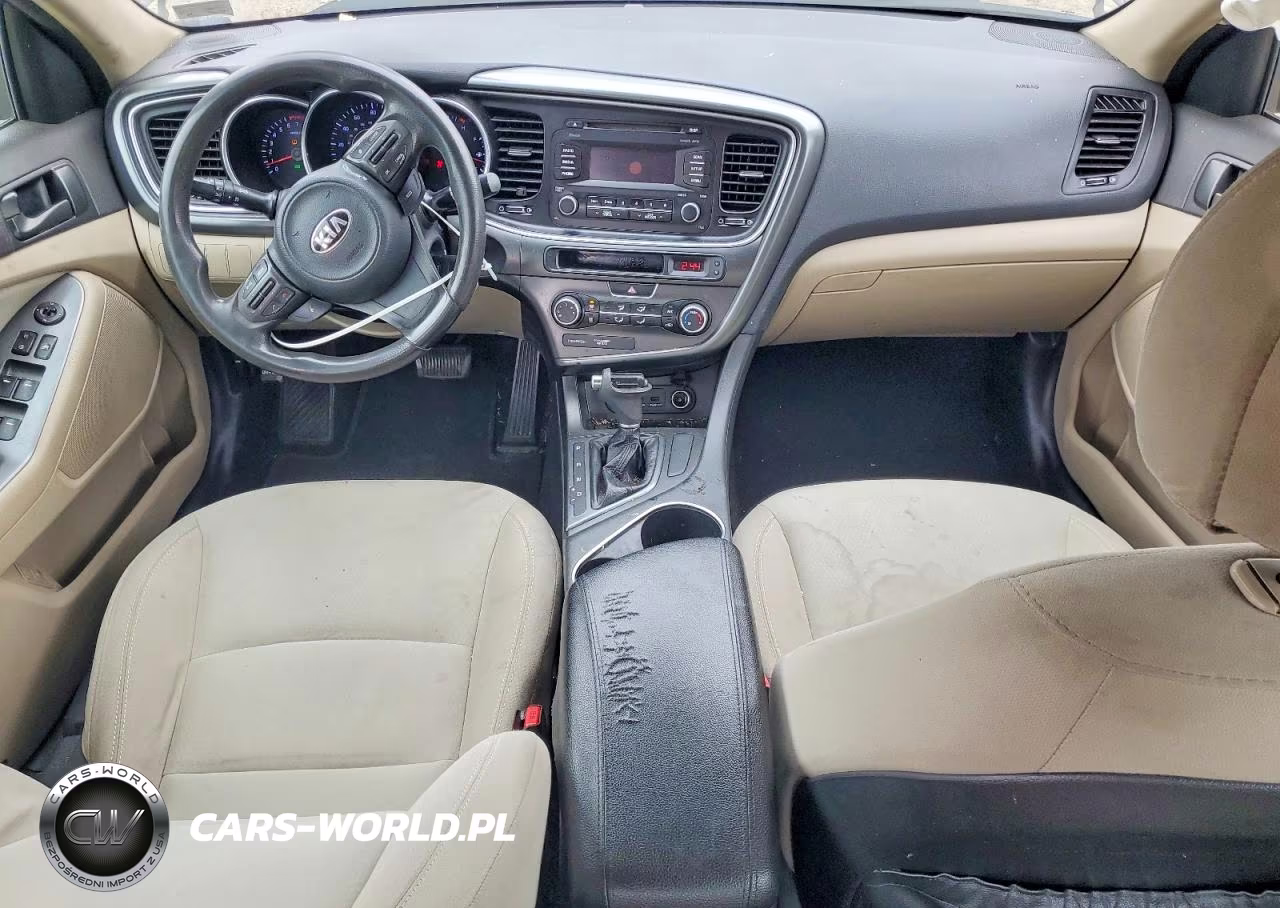2015 Kia Optima Lx VIN:5XXGM4A71FG360732 - 8