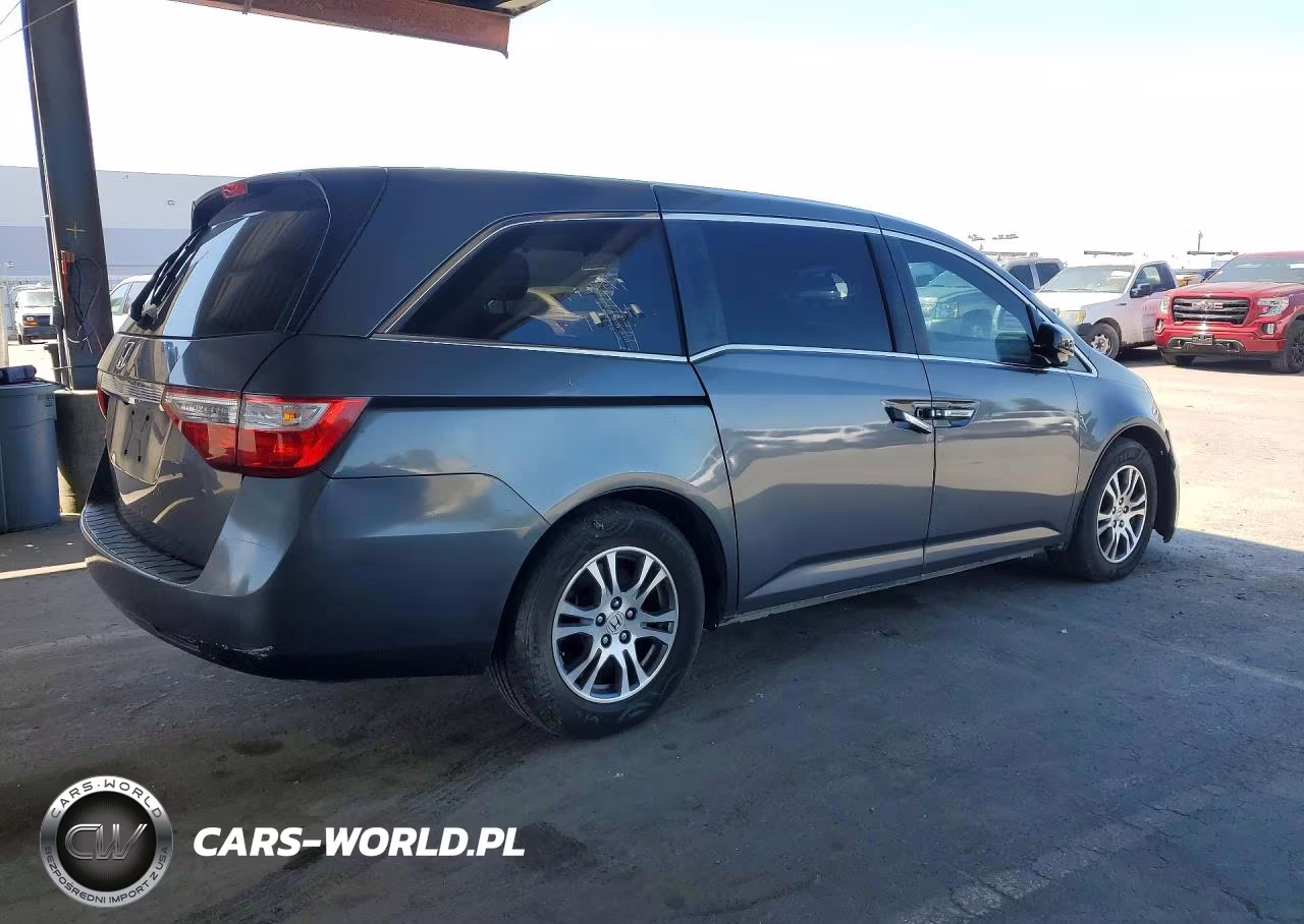 2013 Honda Odyssey Exl VIN:5FNRL5H69DB003989 - 3