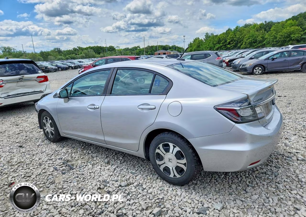 2014 Honda Civic Hybrid L VIN:19XFB4F39EE201715 - 2