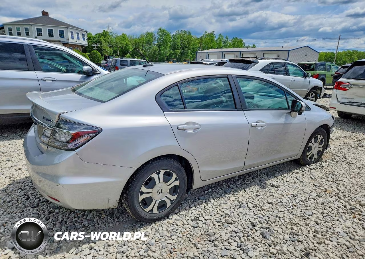 2014 Honda Civic Hybrid L VIN:19XFB4F39EE201715 - 3