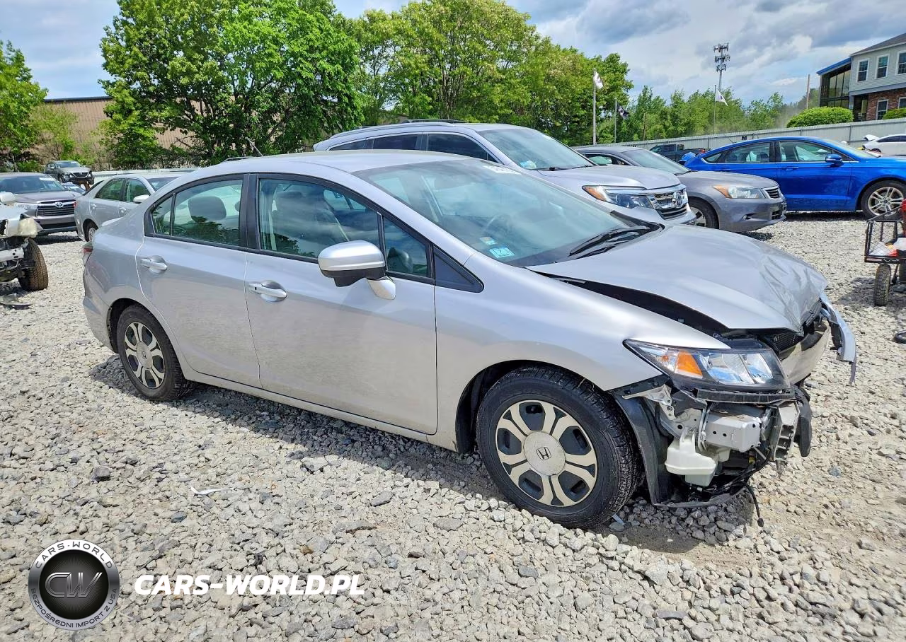 2014 Honda Civic Hybrid L VIN:19XFB4F39EE201715 - 4