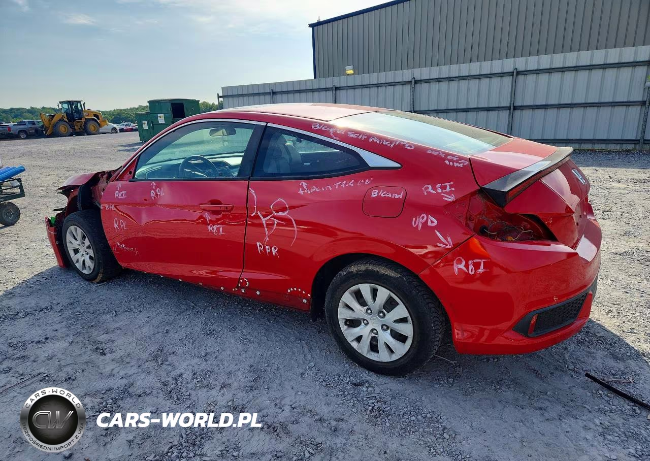 2017 Honda Civic Lx VIN:2HGFC4B09HH312154 - 2