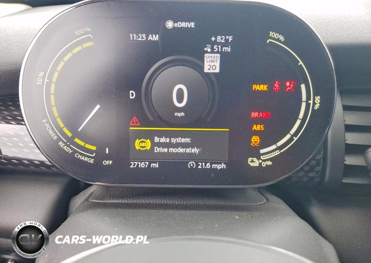 2021 Mini Cooper Se VIN:WMWXP3C04M2N97801 - 9