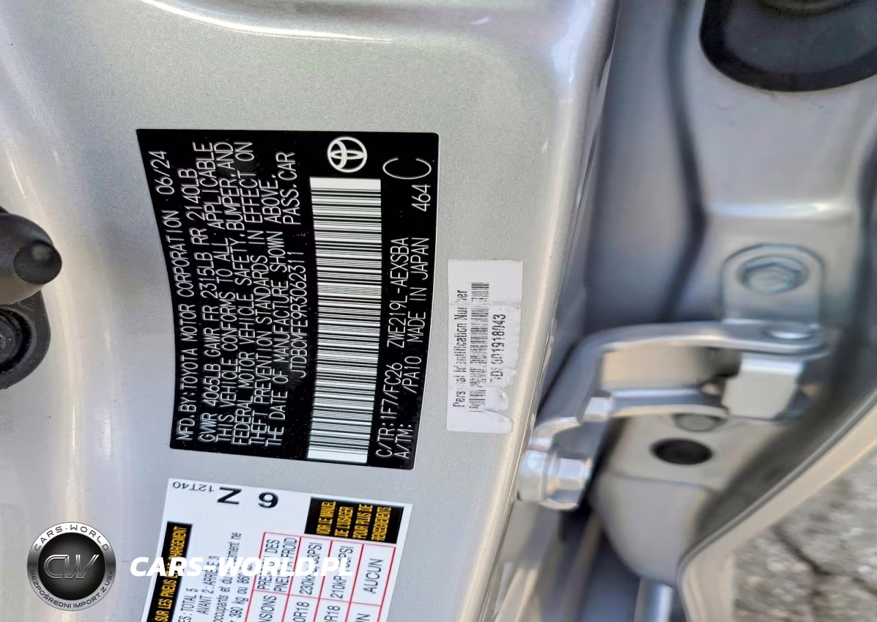 2024 Toyota Corolla Hybrid Nightshade VIN:JTDBCMFE9R3062311 - 12