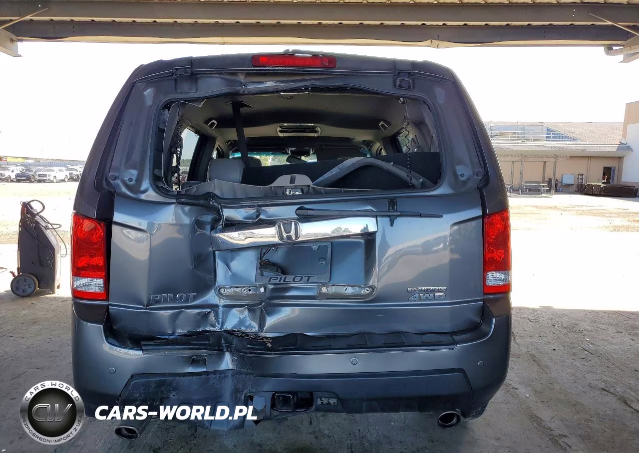 2011 Honda Pilot Touring VIN:5FNYF4H98BB009089 - 6